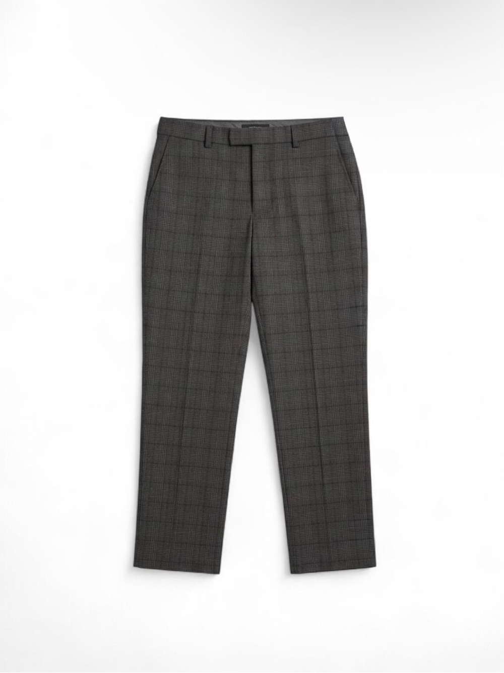Uniqlo Women's Gray Glen Plaid Dress Pants